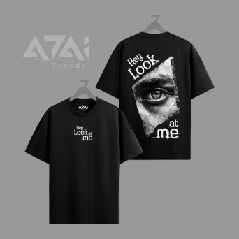 Look At Me | Graphic Tee | Half Sleeve